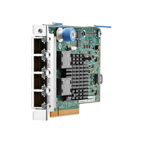 تصویر کارت شبکه HP QP 366FLR با چهار پورت اترنت