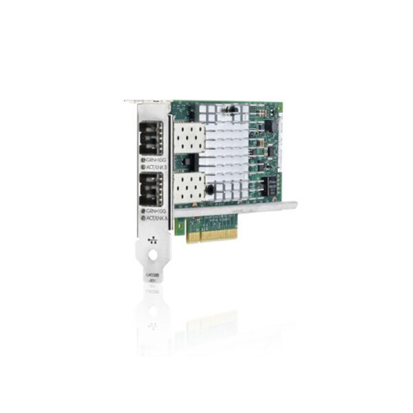نمای کامل کارت شبکه HPE 560SFP+ دو پورت 10Gb
